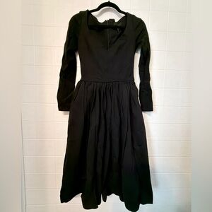 La Femme en Noir Marilyn Swing Dress